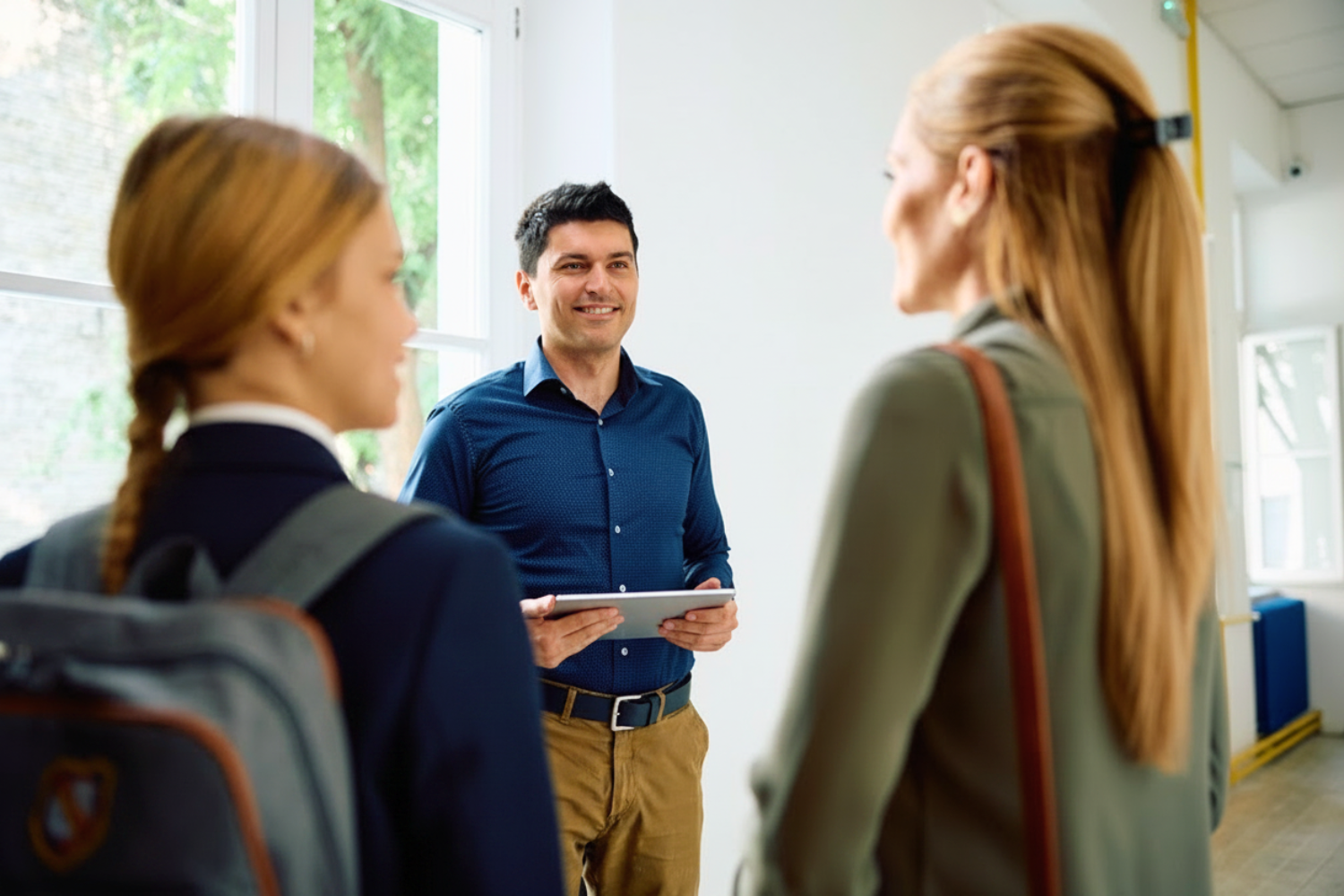 school-talking-about-parent-communication-app